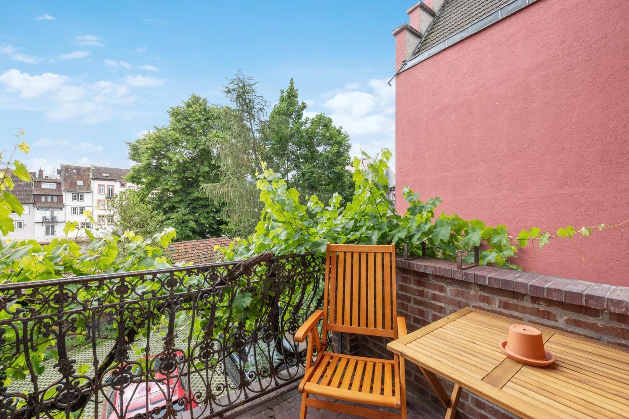 Grosse Altbau Wohnung I Terrasse I Zentral I Parkplatz I 8 Personen Bad Kreuznach Exterior foto